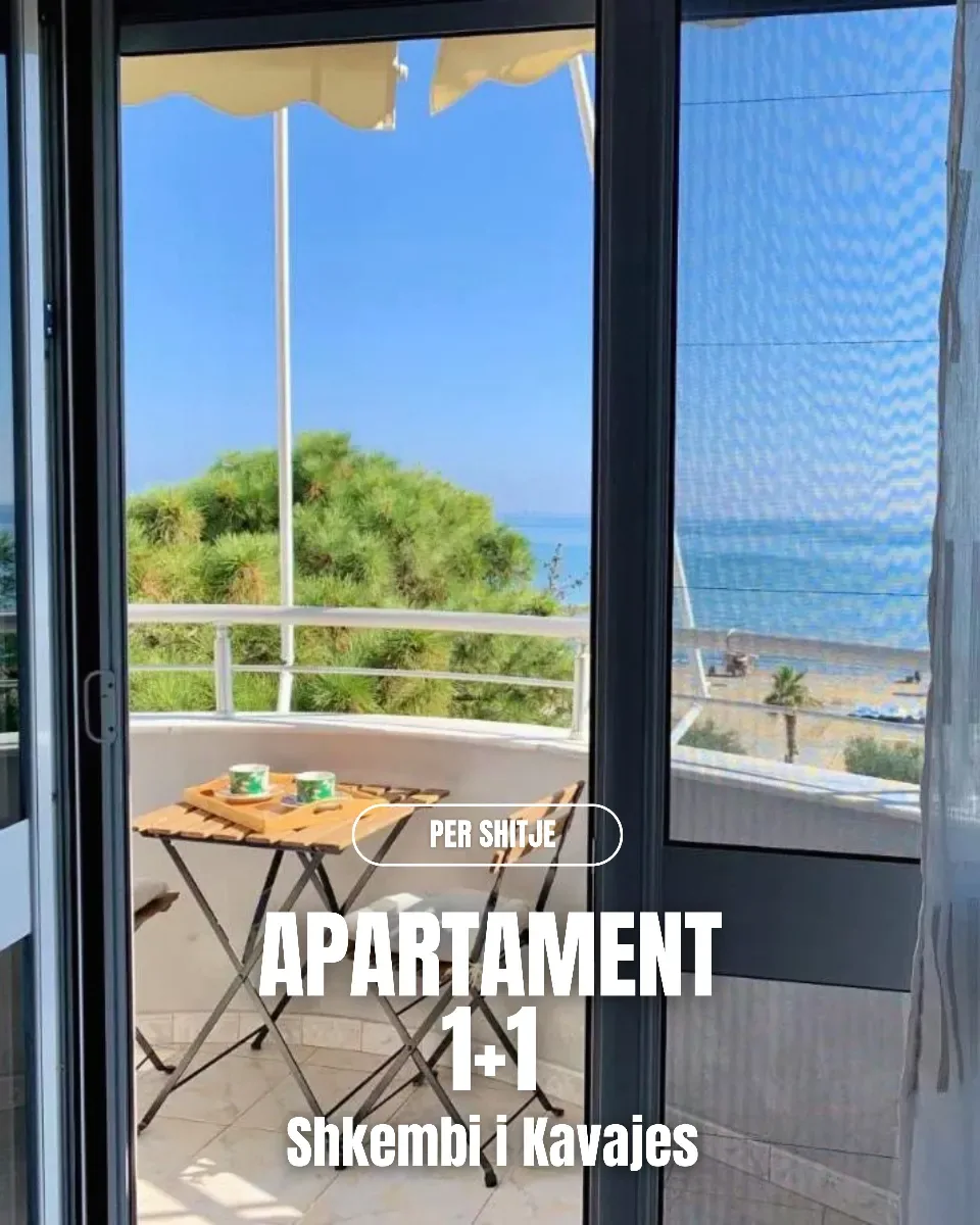 APARTAMENT 1+1 PËR SHITJE – VIJA E PARË NGA DETI SHKEMBI I KAVAJES 2