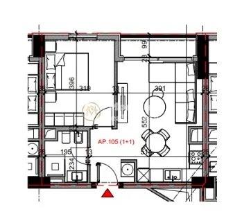 Shitje | Apartament 1 + 1 | Rruga Bardhyl | 152880 €