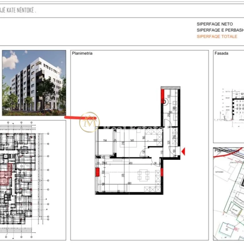 Shitje | Apartament 1 + 1 | Platinum 2 Paskuqan | 92000 € 2