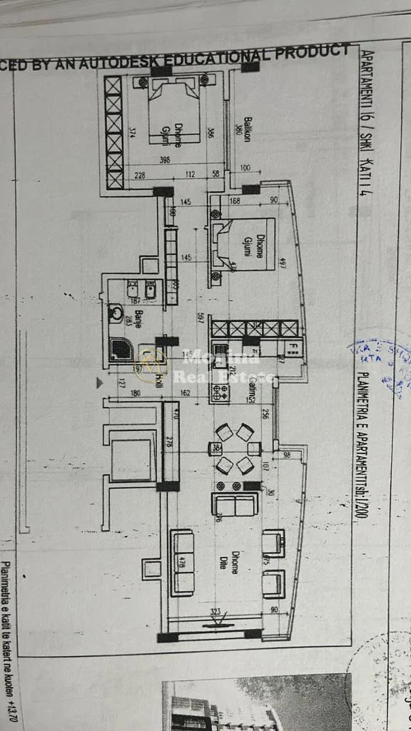 Shitje | Apartament 2 + 1 | Rruga e Kavajës | 320000 €