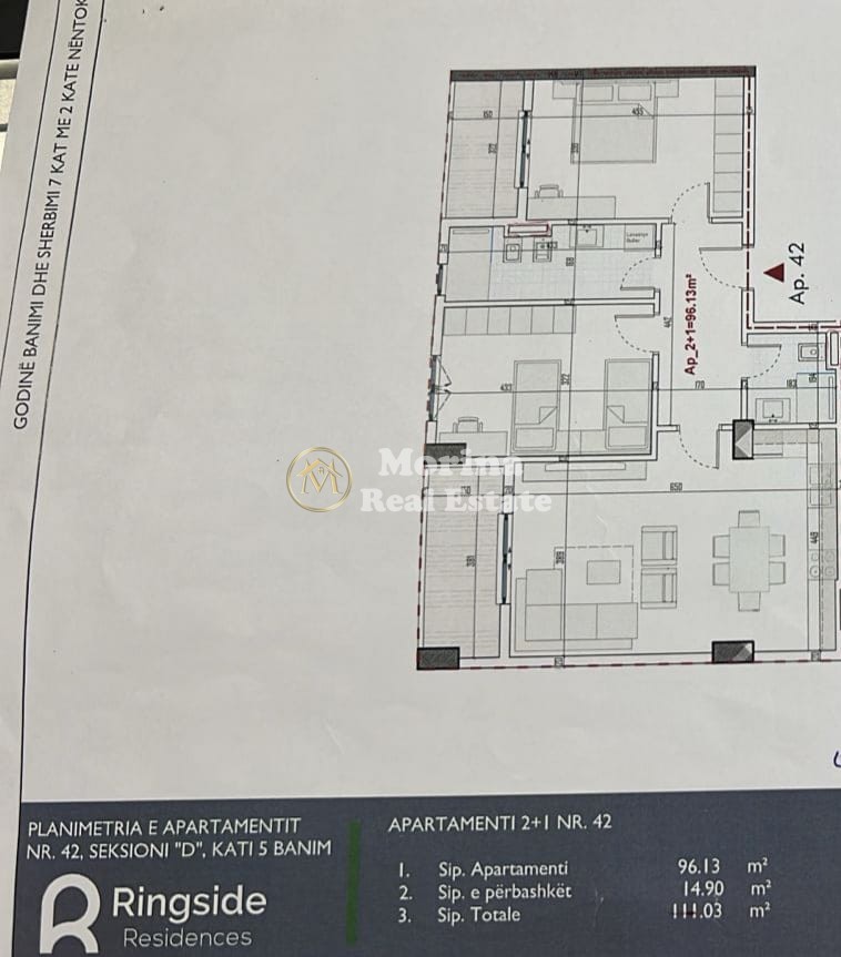 Shitje | Apartament 2 + 1 | Paskuqan | 111000 € 4