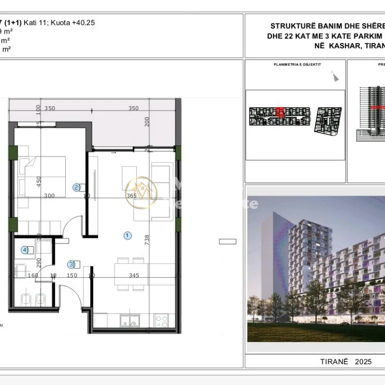 Shitje | Apartament 1 + 1 | Astir | 1 €