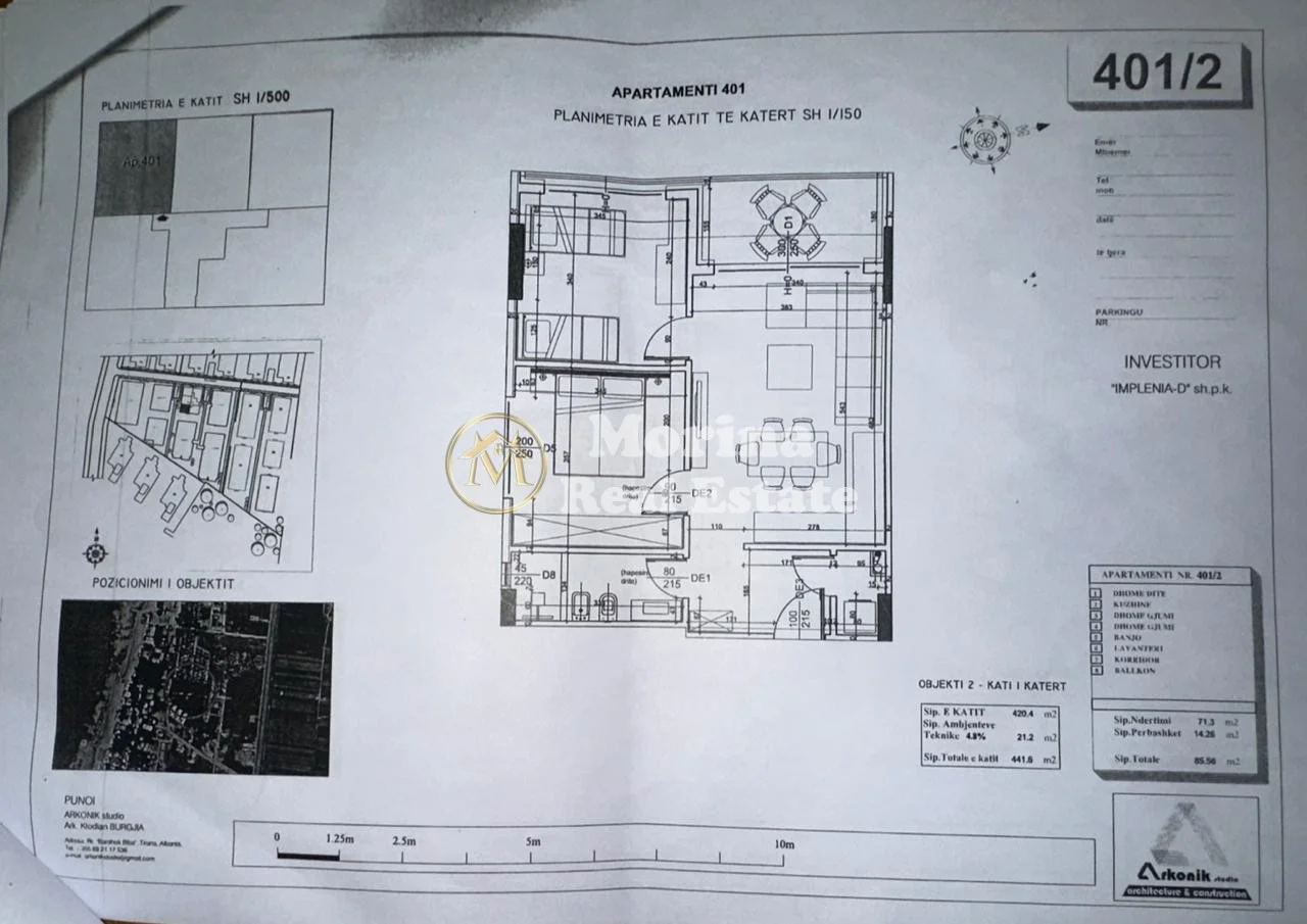 Shitje | Apartament 2 + 1 |Liburna Residence/ Golem/ Durrës | 119700 € 1