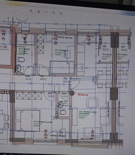 Banes ne shitje Arberi \ Dragodan 89.69m2