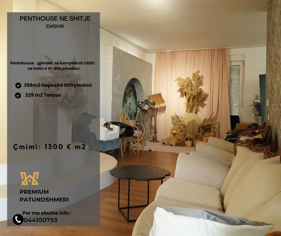 Penthouse ne shitje ne lagjen Emshir .