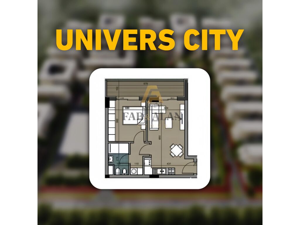 UNIVERS CITY 1+1 PER SHITJE!