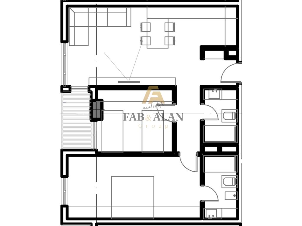 OKAZION! TE ISH FUSHA E AVIACIONIT APARTAMENT 2+1+2 PER SHITJE! 4