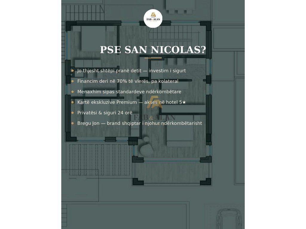 Bllok Apartamentesh 1+1 dhe 2+1 Për Shitje në San Nicolas - Palase, Vlorë - 267,000€ | 65 m² - 140 m² 3