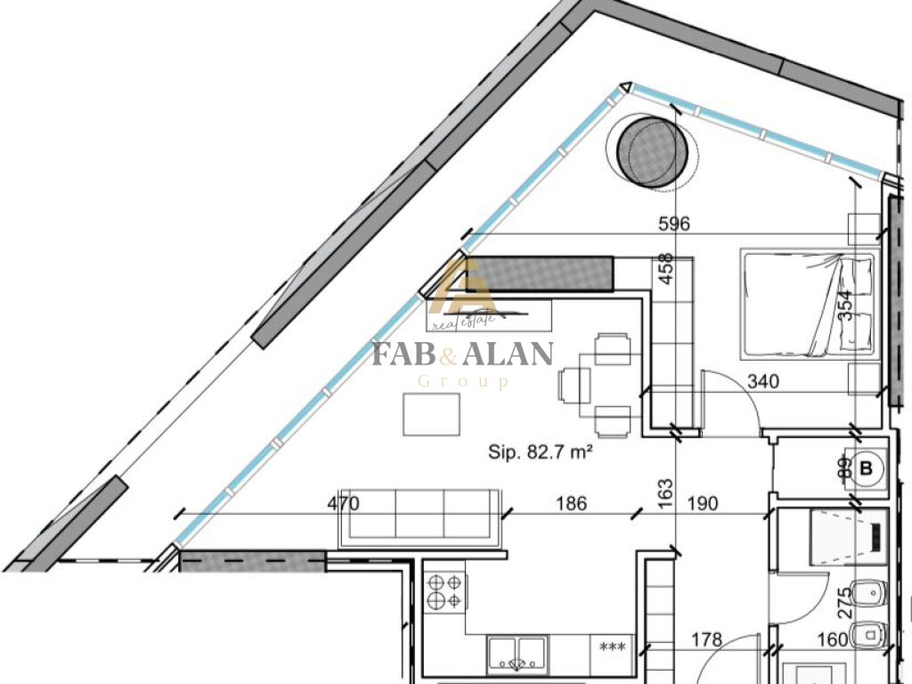 TEK TIRANA TOWER APARTAMENT 1+1 PER SHITJE! 2