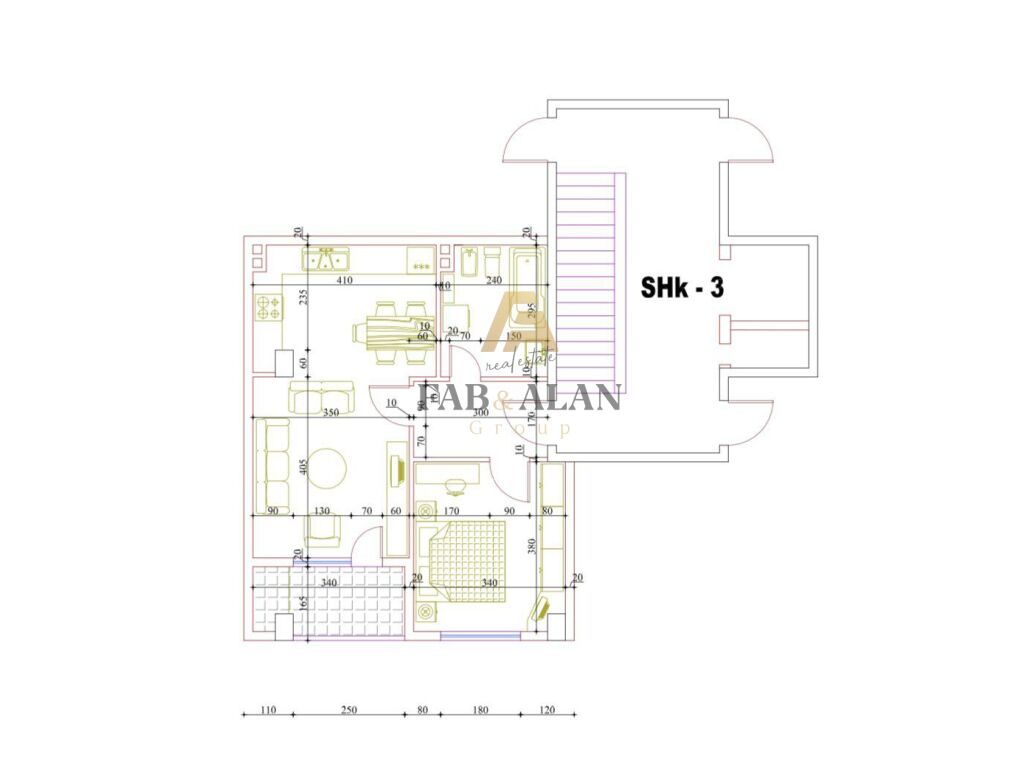 APARTAMENT 1+1 PER SHITJE NE ASTIR!