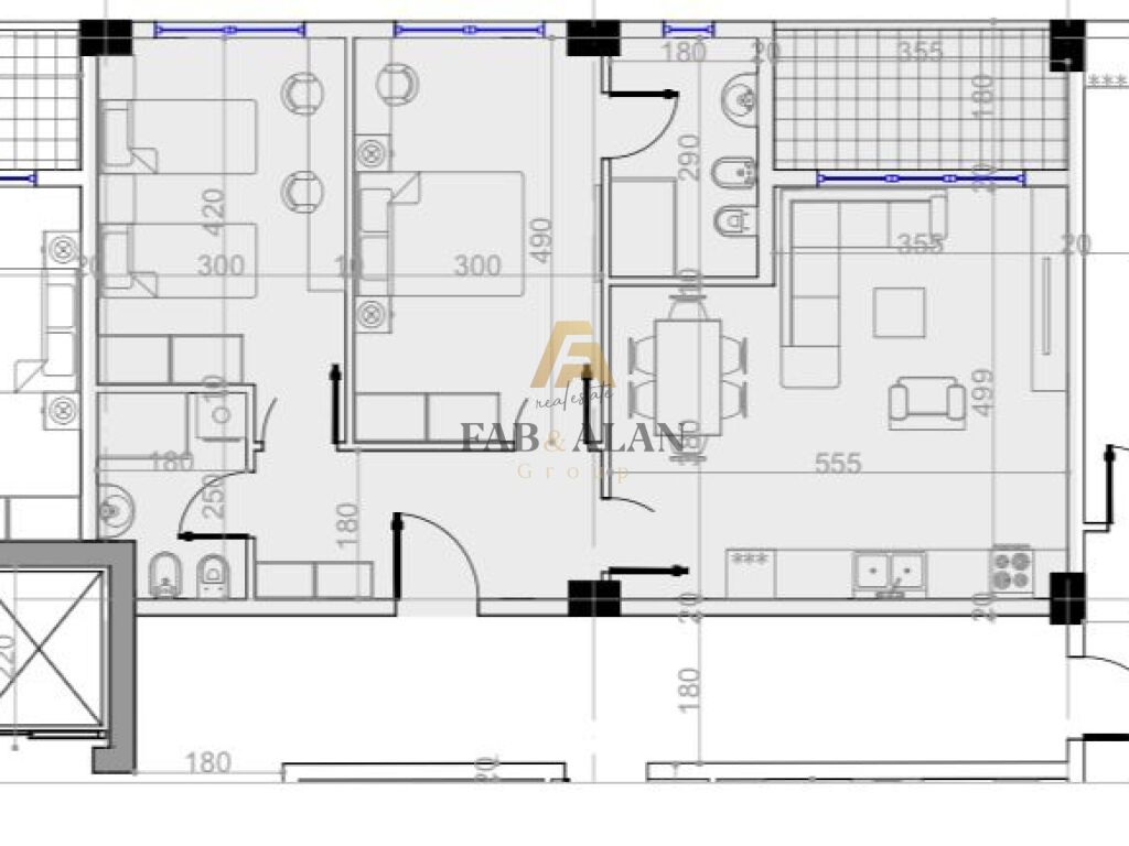 OFROJME APARTAMENTE 2+1+2 PER SHITJE NE FUND TE BULEVARDIT TE RI NE PASKUQAN! 2