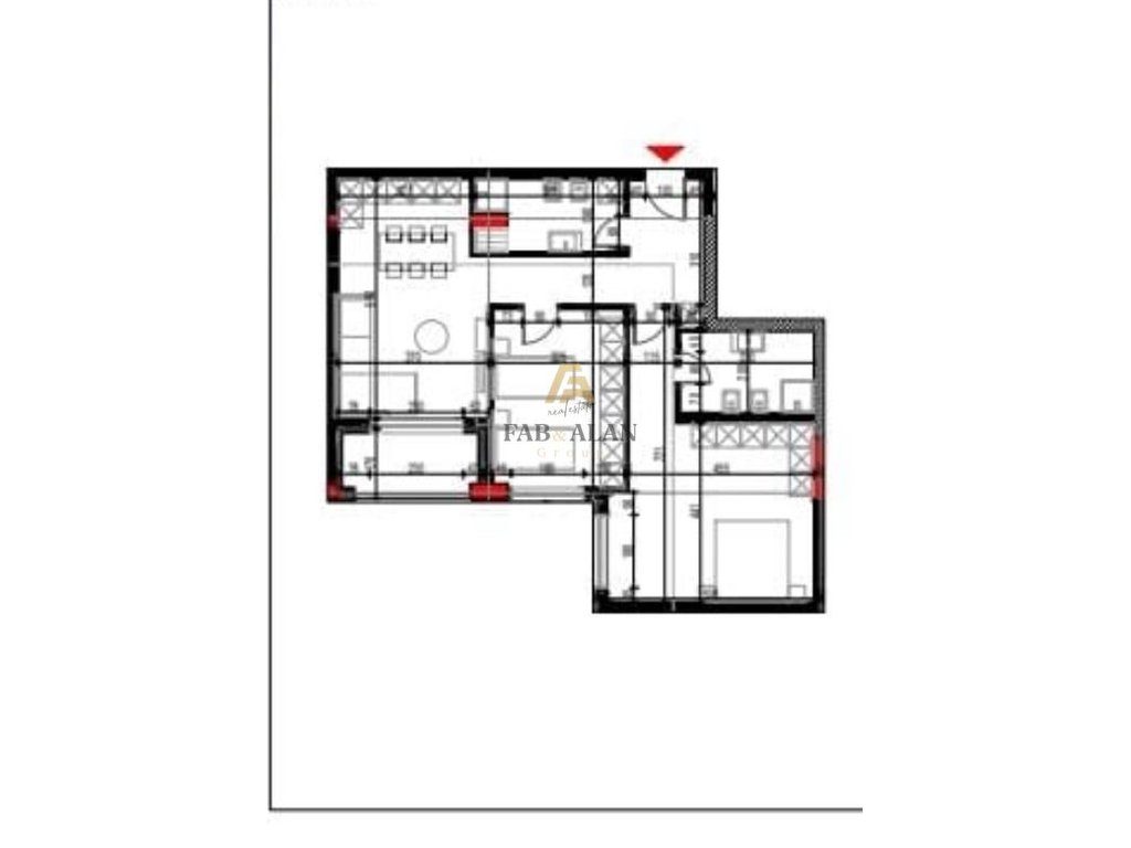 NE PASKUQAN APARTAMENT 2+1+2 PER SHITJE! 3