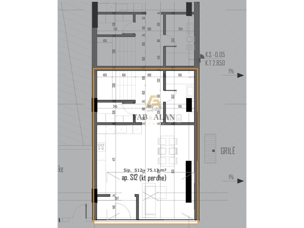 SHITET DUPLEX NË GOLEM | 167,800 € 2