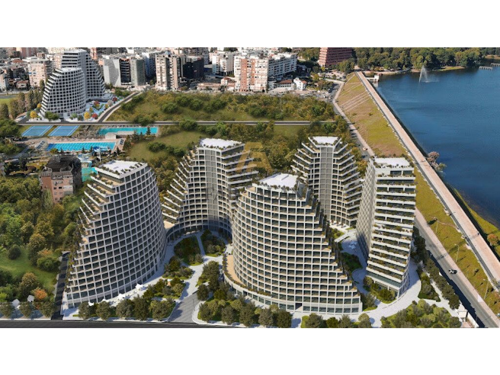 TEK "LAKE VIEW" APARTAMENT 2+1+2 PER QERA! 2