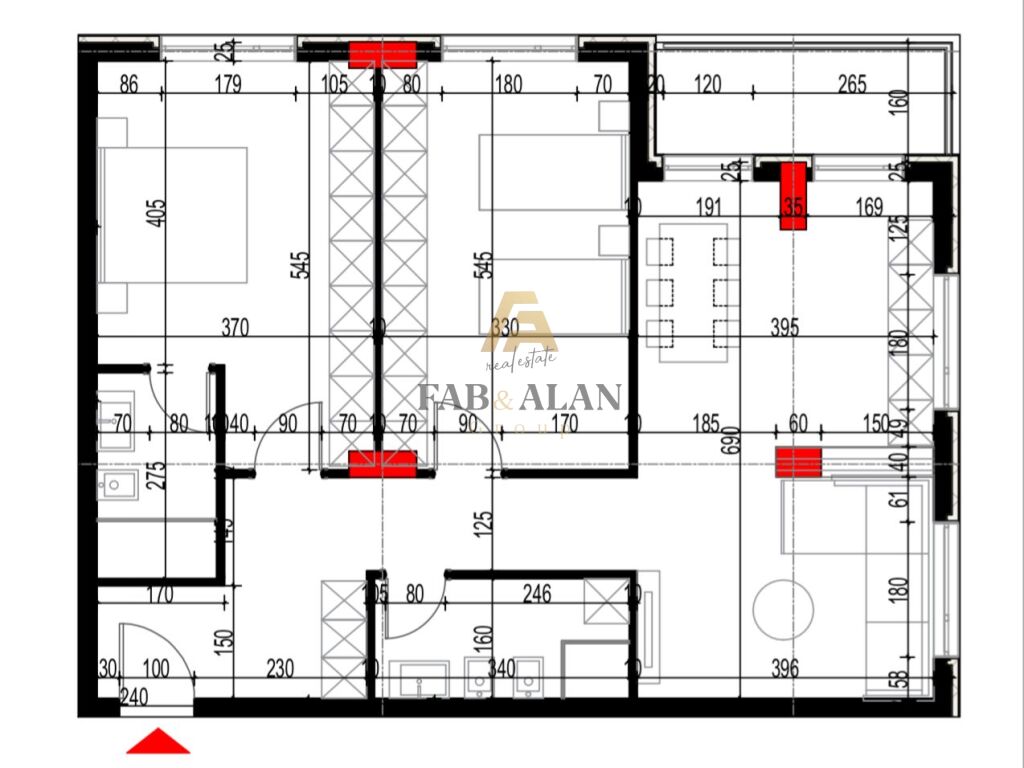 NE PASKUQAN APARTAMENT 2+1+2 PER SHITJE! 3