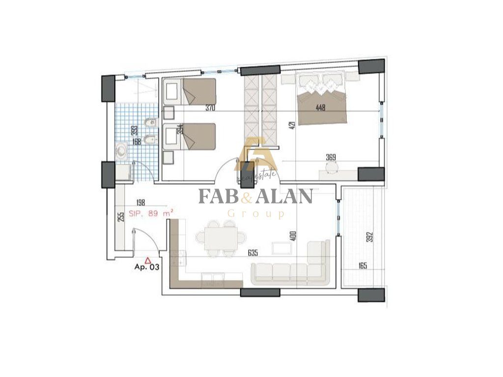 NE PASKUQAN APARTAMENT 2+1 PER SHITJE! 3