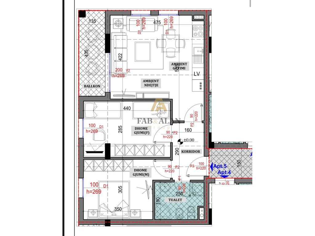 NE SAUK TE VJETER PRANE XHAMISE APARTAMENT 2+1 PER SHITJE! 4