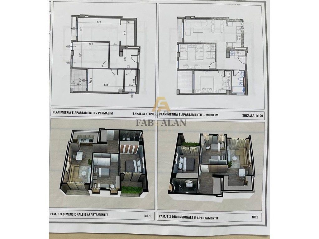 Apartament 2+1 për Shitje në Muraga Company 2, 💶 Çmimi: 140,515 € 3