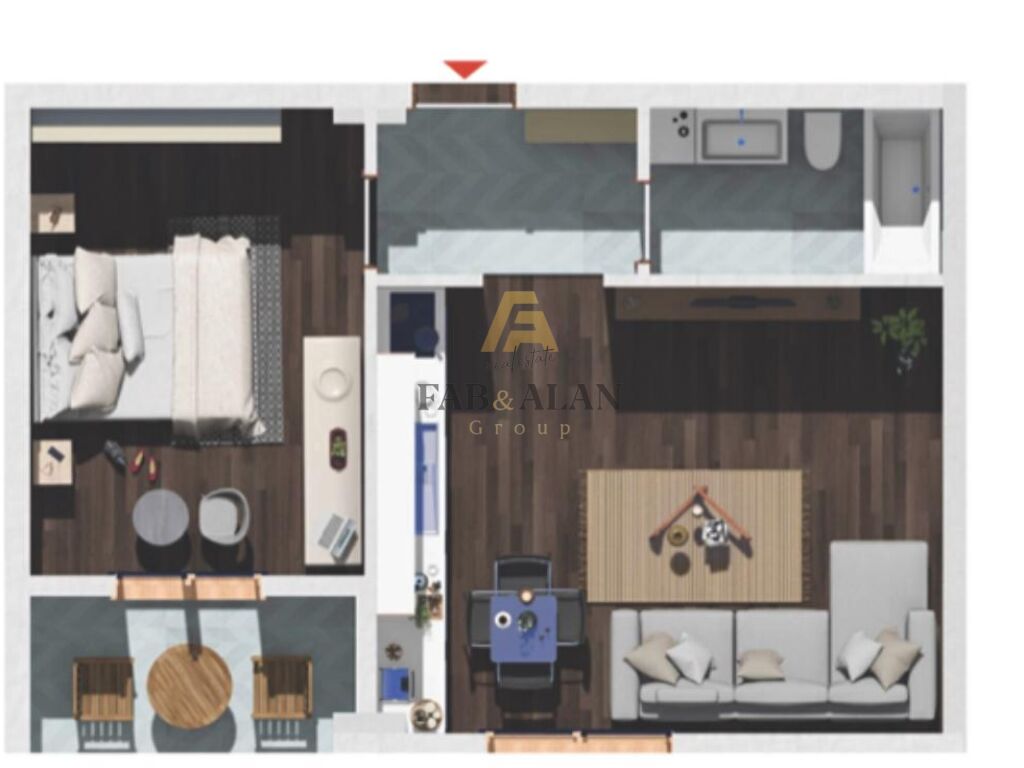 NE KAMEZ APARTAMENT 1+1 PER SHITJE!