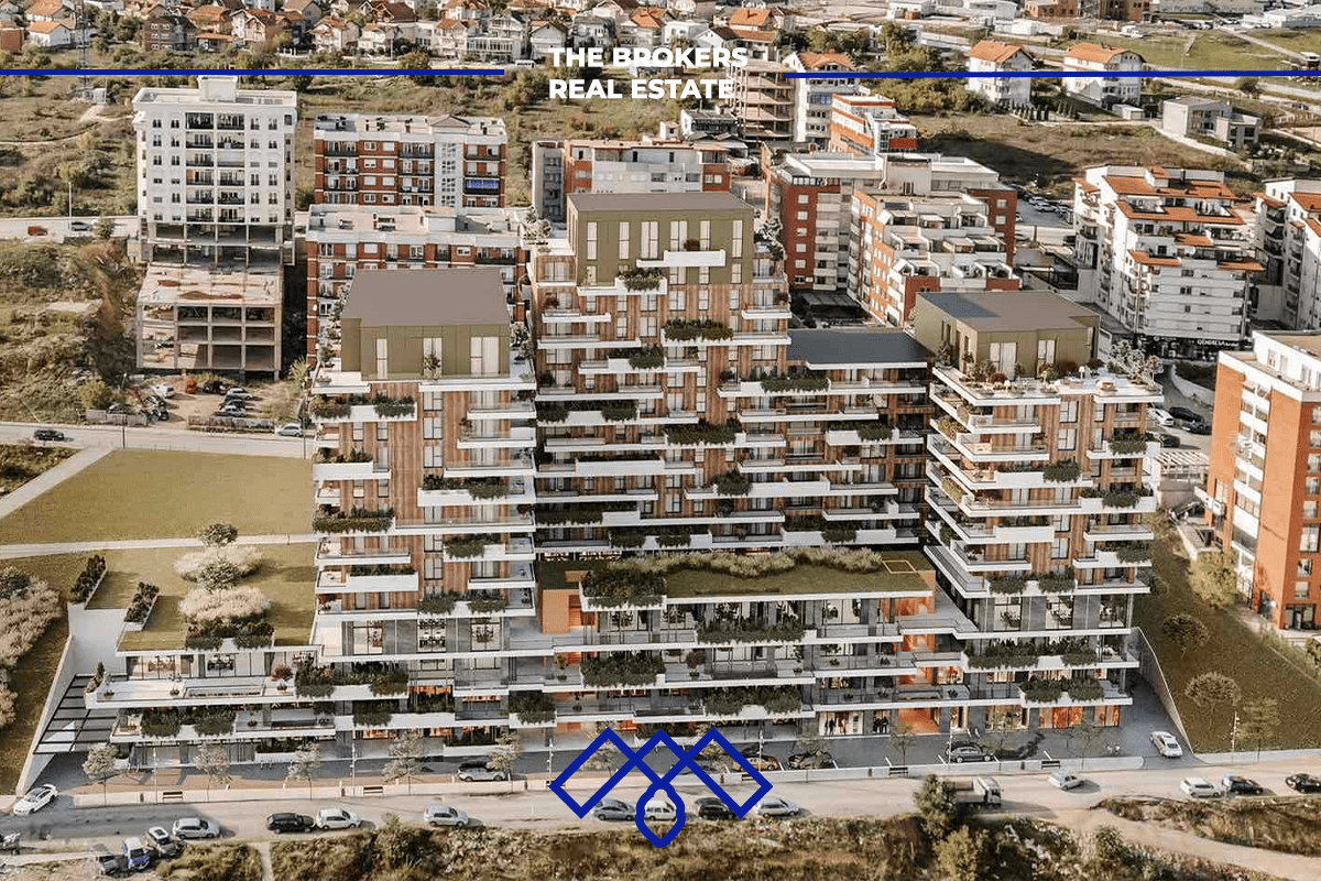 Ofrohet për shitje banesa 96.26m2 në Arberi / Dragodan, në kompleksin “EBRONA RESIDENCE”.