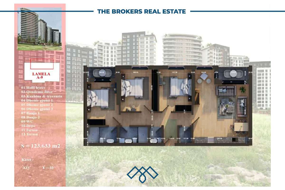 2 Banesa n shitje 123,6m2 dhe 136m2 – Prishtina e Re. 2