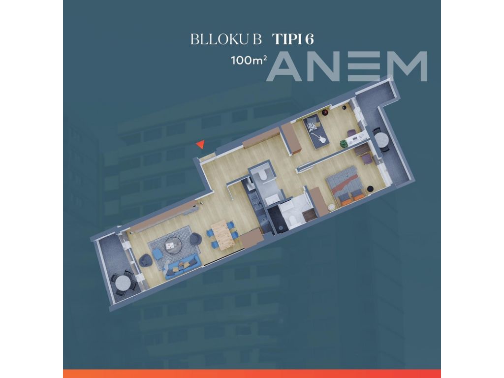 Banesë në shitje 100m² në Lakrishtë