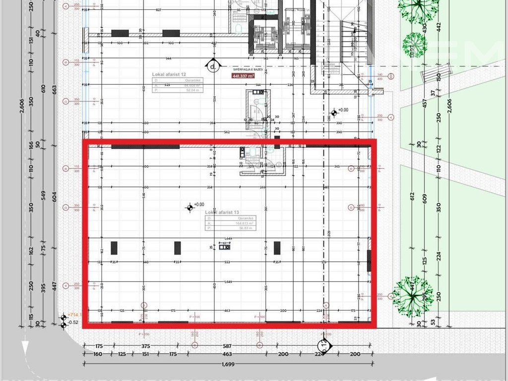 Lokal në shitje 181m² në Bregun e Diellit 3