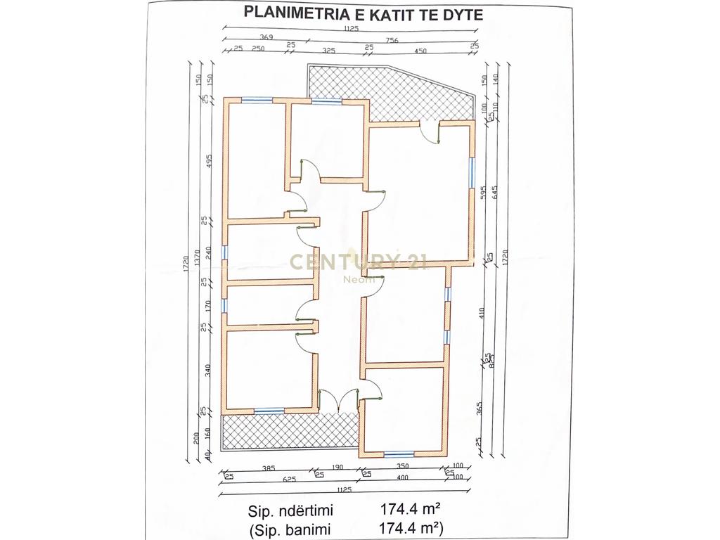 VILLA FOR SALE - 526m² AT THE SPORTS FIELD, LAPRAKË 4