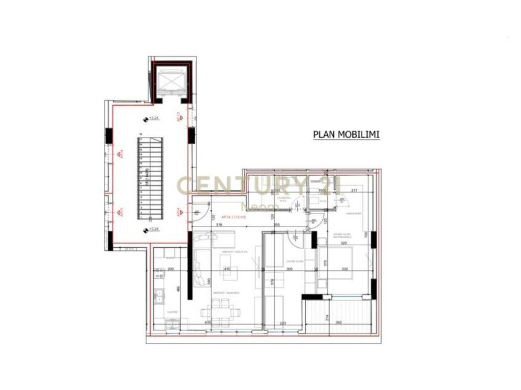 FOR SALE, APARTMENT 2+1+2, ELBASAN STREET - 1,600€/M2 !! 2