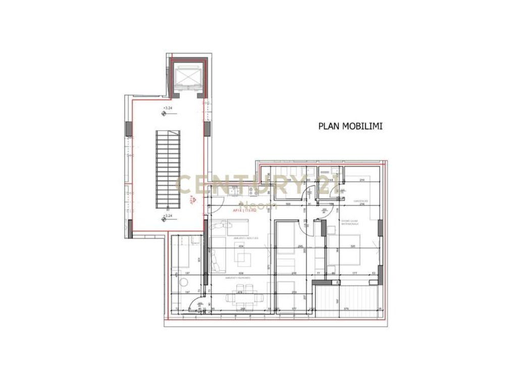 FOR SALE, APARTMENT 2+1+2, ELBASAN STREET - 1,600€/M2 !! 3