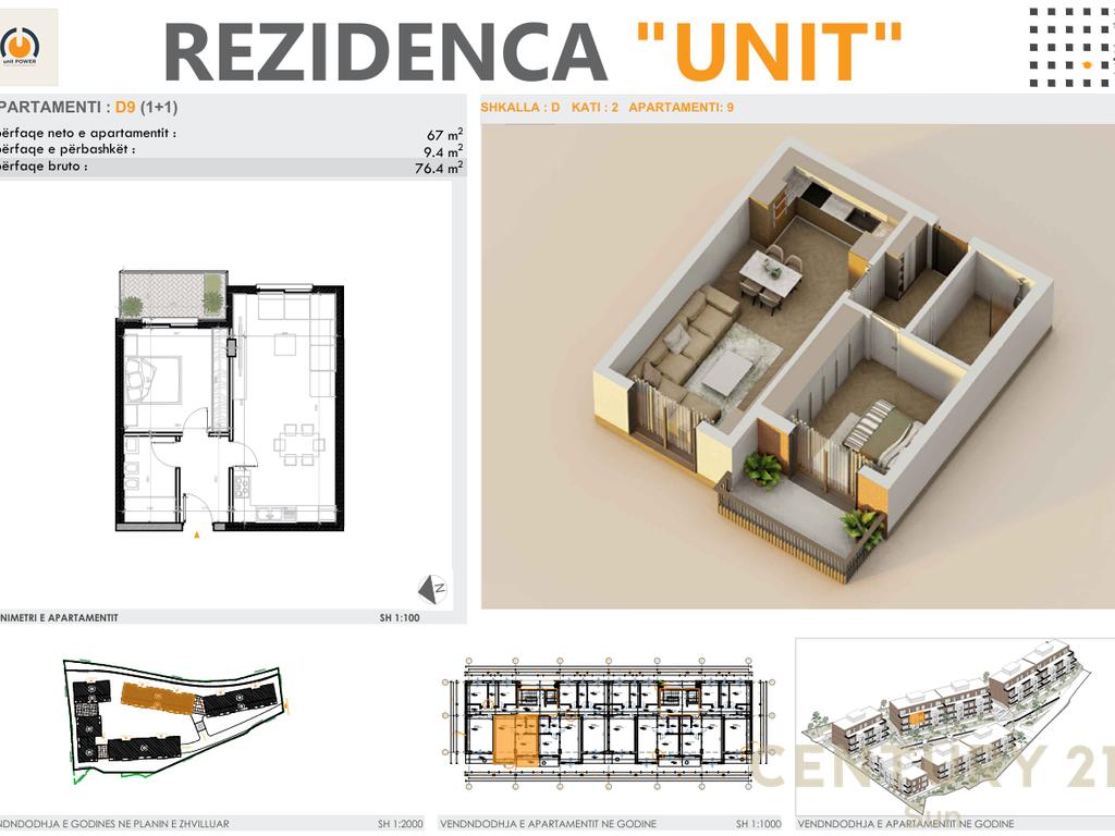 SHESIM APARTAMENT 1+1, PRANE TEG! 3
