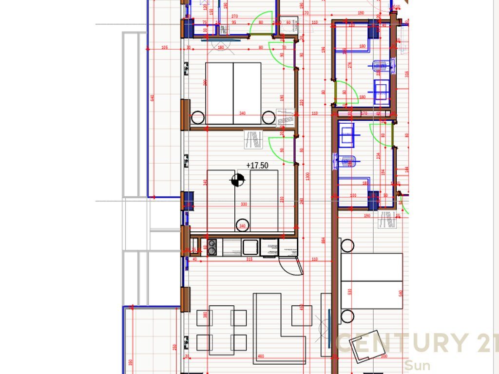 Apartament 2+1 në shitje në Sarandë, Rruga e Pestë - 174,600€ | 102.7 m²