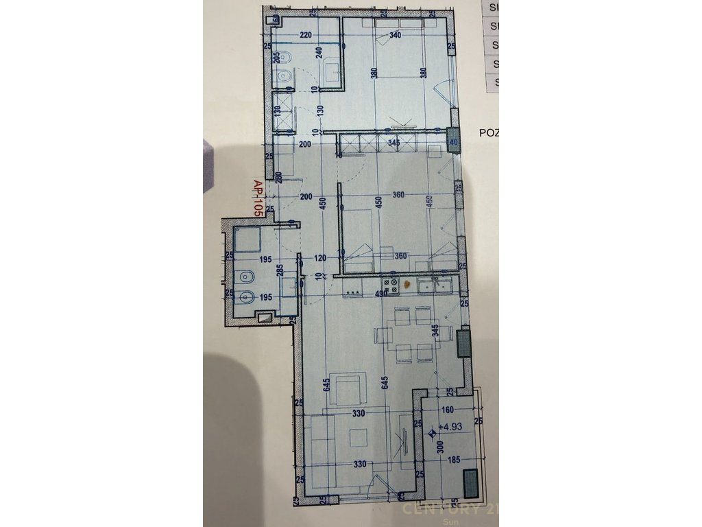 Apartament 2+1+2 në shitje në Plazh, Durrës 3