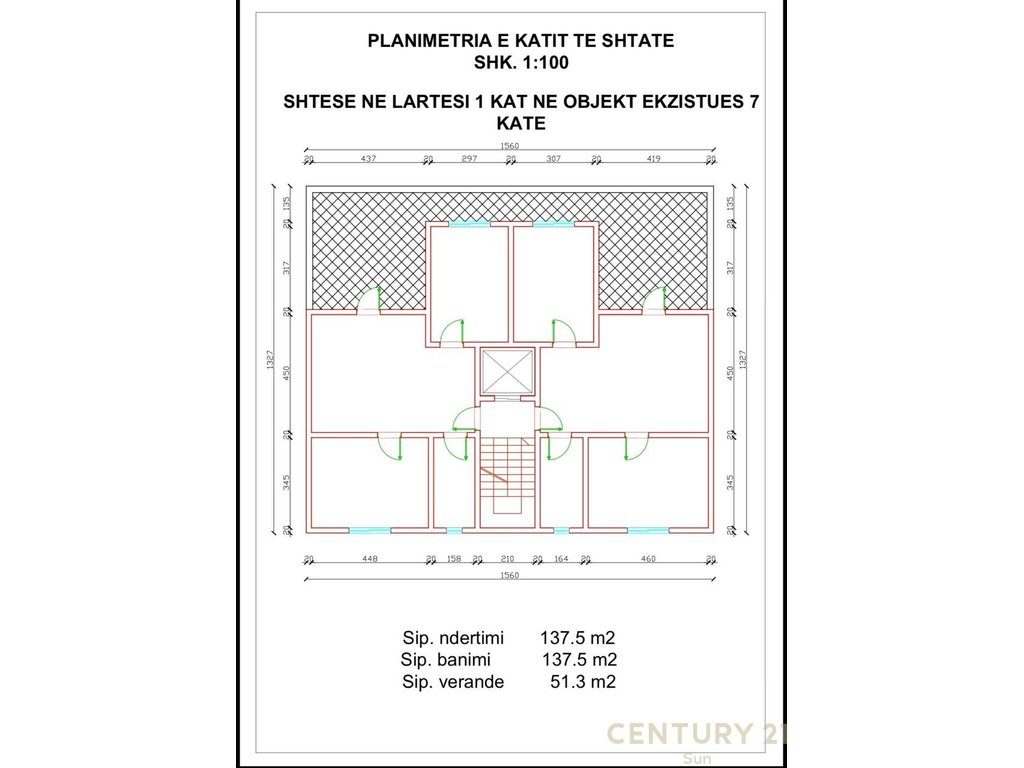 Penthouse Me Qira në 21 Dhjetori, Rruga Muhamet Gjollesha, Tiranë