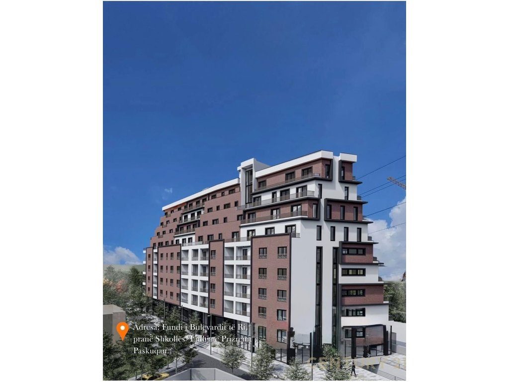 SHESIM APARTAMENT 1+1 NE PASKUQAN,PRANE BULEVARDIT TE RI. 1