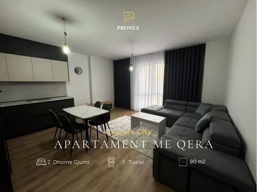 Apartament me qera - Univers City, € 480, 90 m²