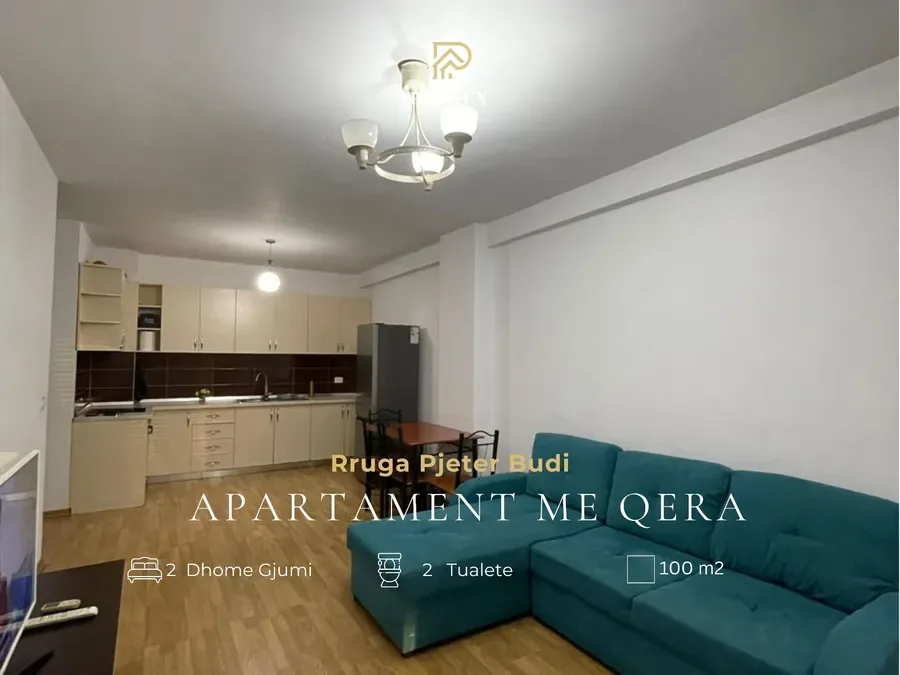 Apartament me qera - Rruga Pjeter Budi, € 587, 100 m²