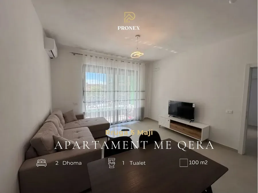Apartament me qera - Rruga 5 Maji, € 534, 100 m²