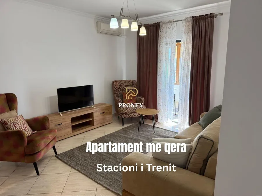 Apartament me qera - Stacioni i Trenit, € 650, 100 m²