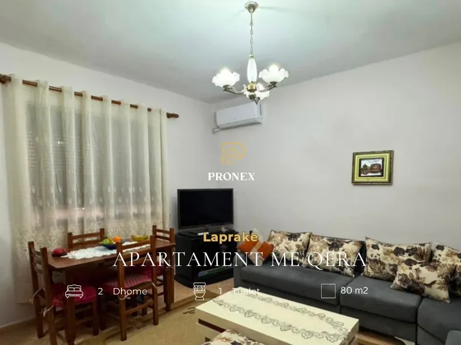 Apartament 2+1 me qera ne Laprake, € 520, 80 m²