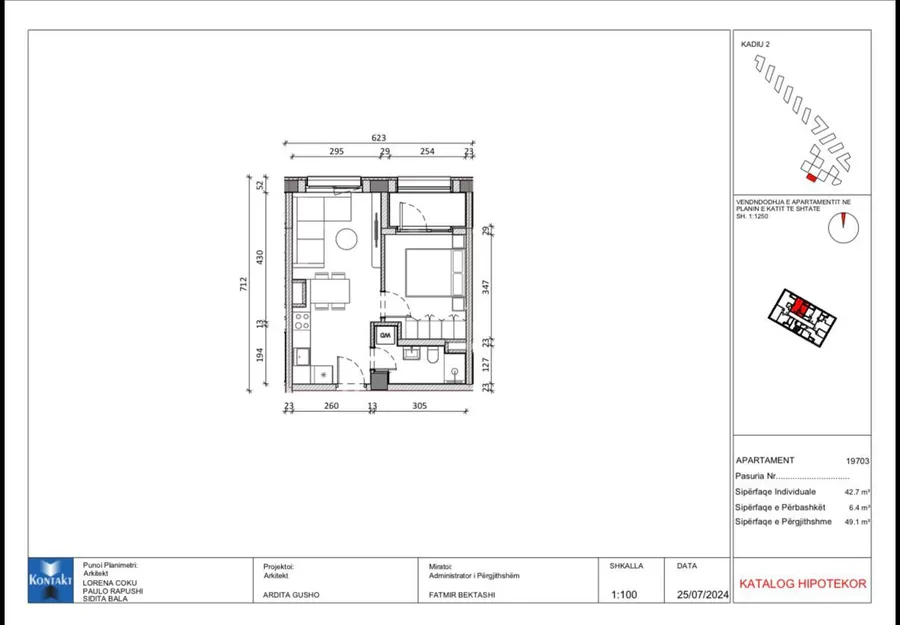 Shitet Apartament - Ali Demi, € 85.900, 49 m² 4