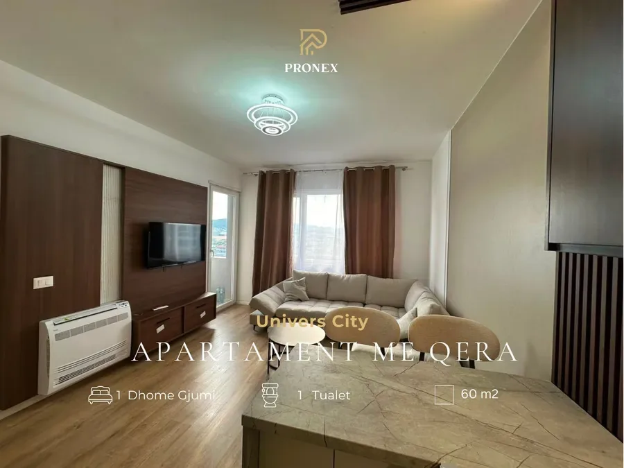 Apartament me qera - Univers City, € 480, 60 m²