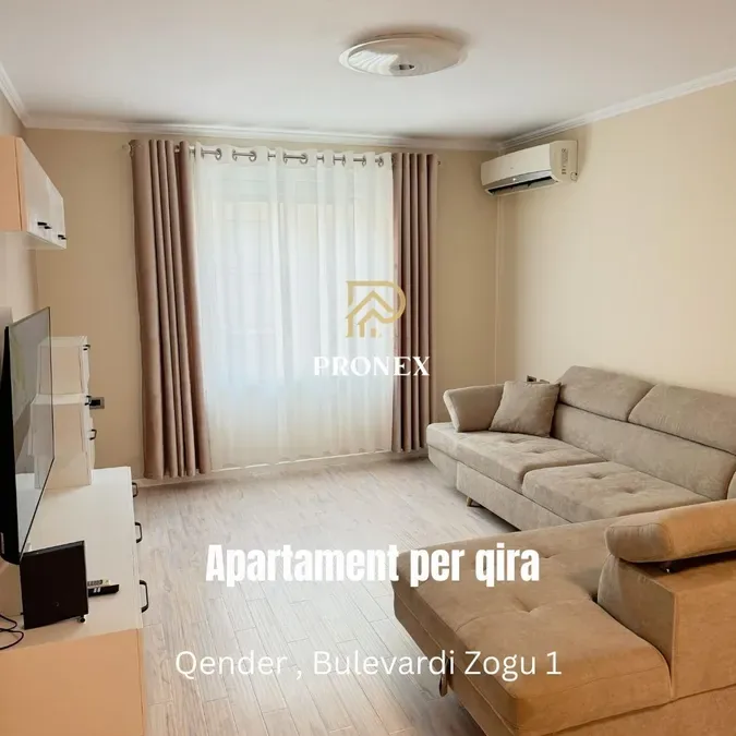 Apartament me qera - Qender, € 800, 76 m²