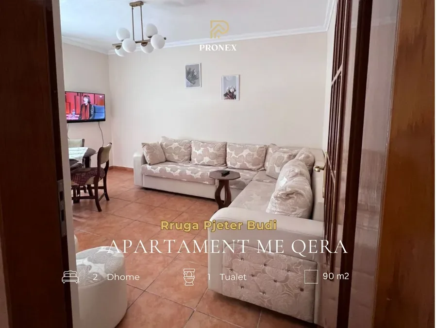 Apartament me qera - Rruga Pjeter Budi, € 640, 90 m²