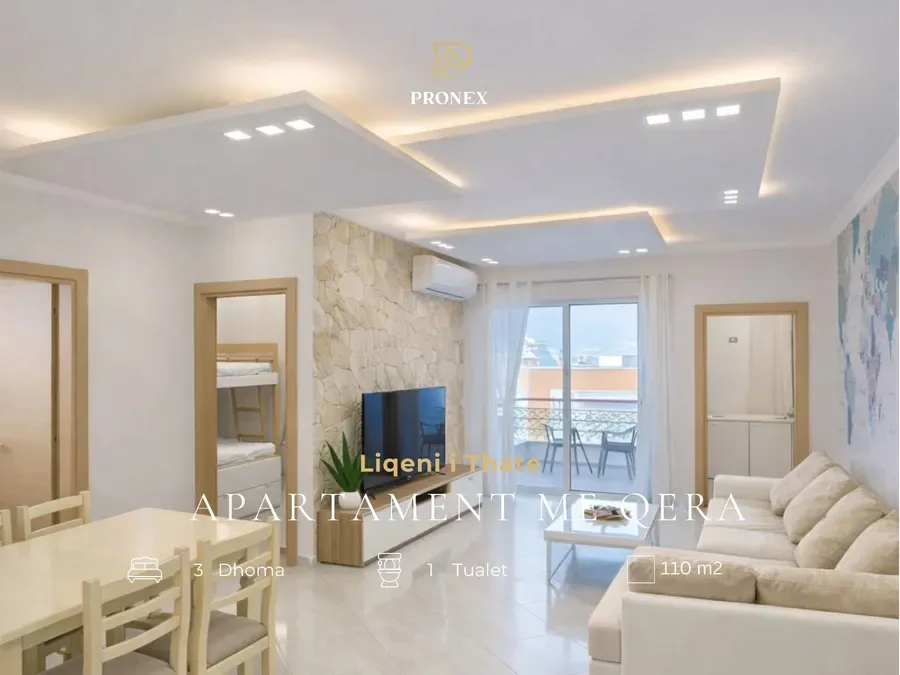 Apartament me qera - Liqeni i Thate, € 900, 110 m²