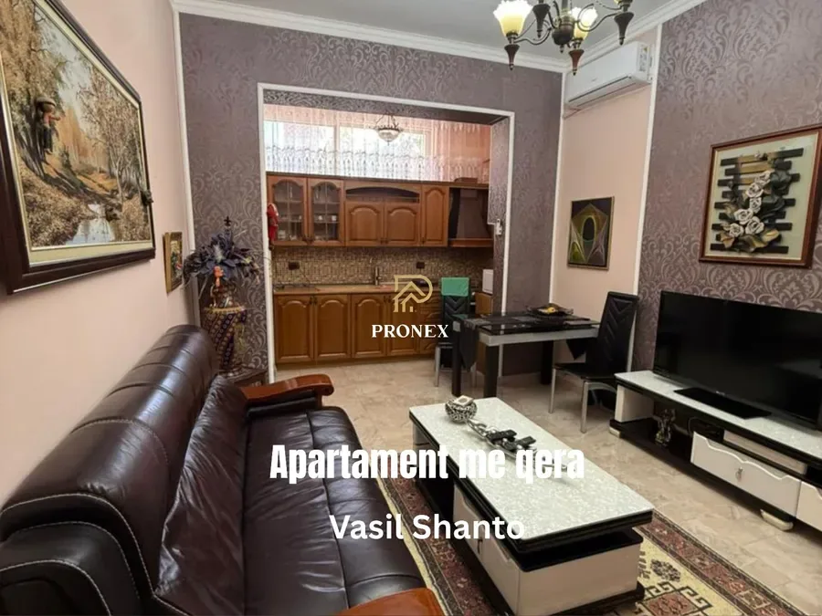 Apartament me qera - Vasil Shanto, € 694, 65 m²