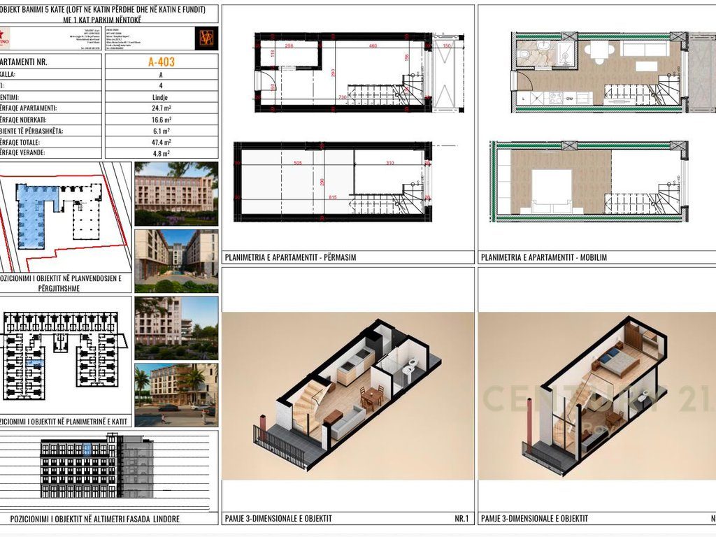 SHITET DUPLEKS TEK "MIDDAL RESIDENCE", MALI I ROBIT ! 2