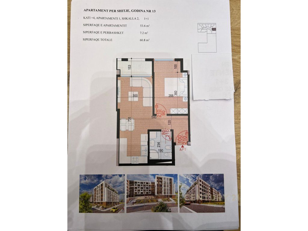 Apartament 1+1 Në Shitje në Golem, Durrës - 72,960€ | 60 m²