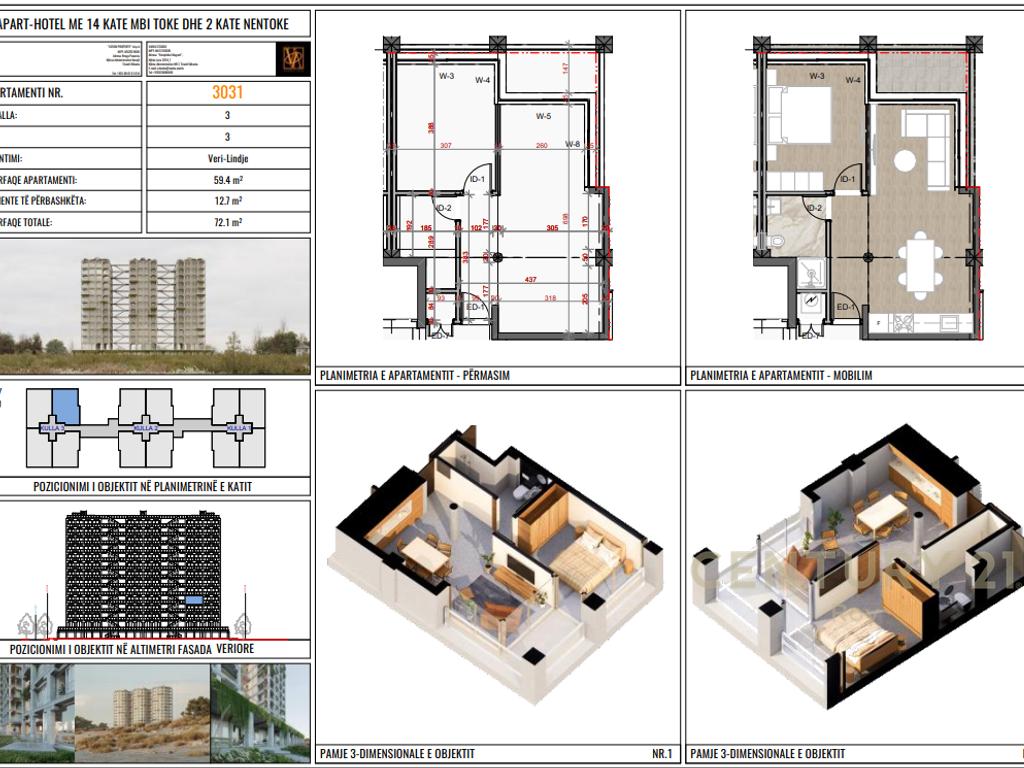THREE GARDENS RESIDENCE , INVESTIMI I VITIT NË BREGDET – REZIDENCA ELITARE NË QERRET !!