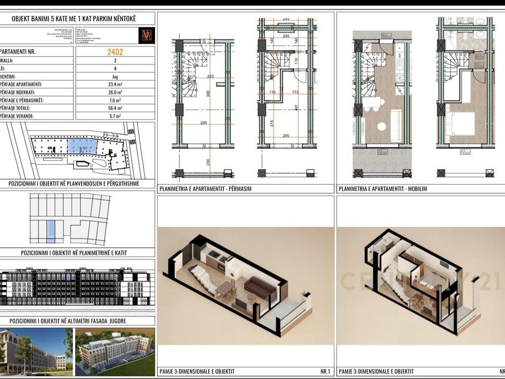 DUPLEKS ME PAMJE PISHINE NЁ KOMPLEKSIN GRAND MARINA RESIDENCE TEK MALI I ROBIT !